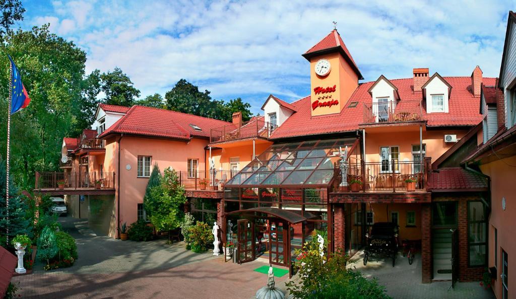 Hotel Gracja ゴジュフ・ヴィエルコポルスキ エクステリア 写真
